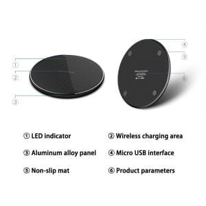 15W Fast Wireless Charger Pad - N’lawey15W Fast Wireless Charger PadDC - THE CEON’laweyDC - 2349678White15W Fast Wireless Charger Pad