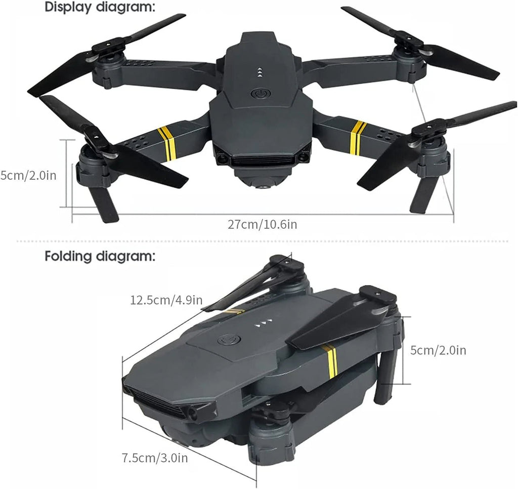 4K HD Dual Camera RC FPV WiFi Portable Wide Angle Foldable Quadcopter Drone - N’lawey4K HD Dual Camera RC FPV WiFi Portable Wide Angle Foldable Quadcopter DroneDC - THE CEON’laweyDC - 2349829Gold4K HD Dual Camera RC FPV WiFi Portable Wide Angle Foldable Quadcopter Drone