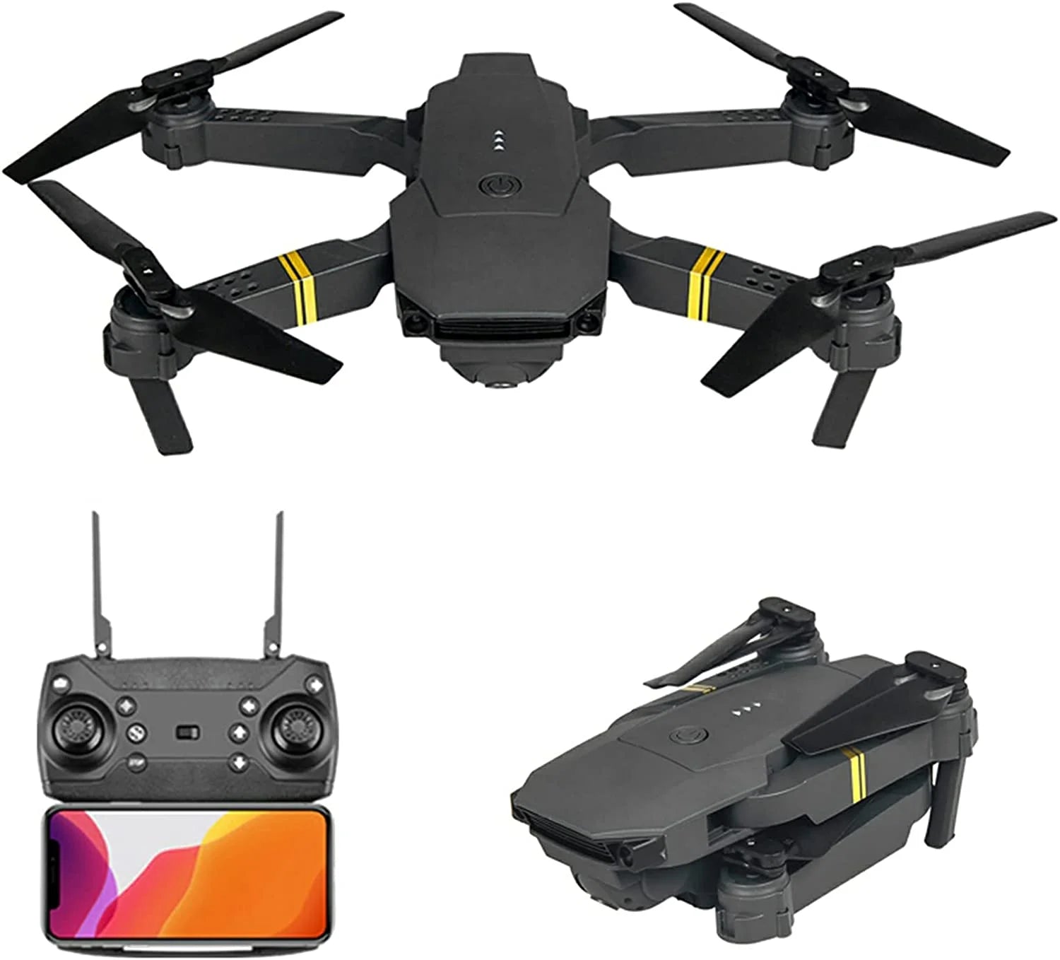 4K HD Dual Camera RC FPV WiFi Portable Wide Angle Foldable Quadcopter Drone - N’lawey4K HD Dual Camera RC FPV WiFi Portable Wide Angle Foldable Quadcopter DroneDC - THE CEON’laweyDC - 2349829Gold4K HD Dual Camera RC FPV WiFi Portable Wide Angle Foldable Quadcopter Drone